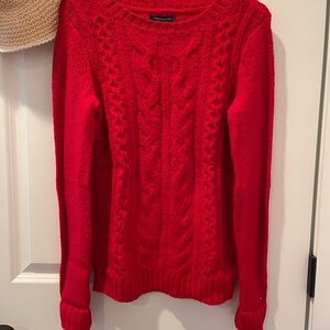 Tommy Hilfiger Vibrant Red Knitwear